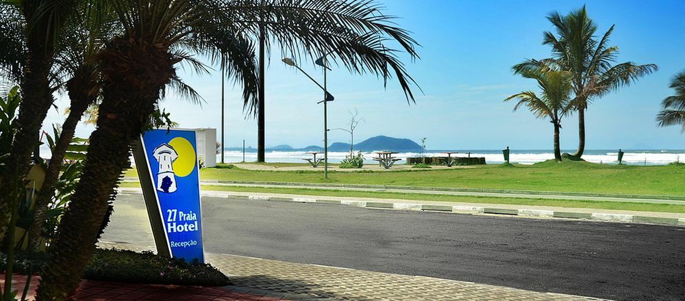 27 Praia Hotel - Frente Mar Bertioga Esterno foto
